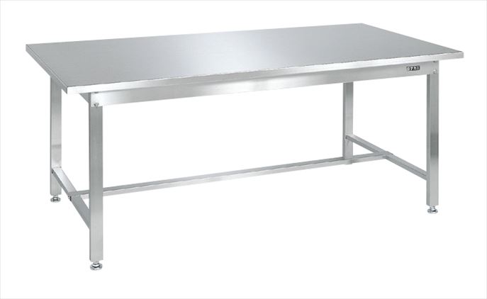 【直送品】 サカエ ステンレス作業台(ステンレスカブセ天板) SUS4-127HC (081412) 【大型】|道具屋さん店