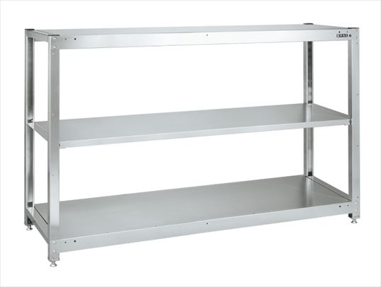 【ポイント10倍】【直送品】 サカエ ステンレスラック(固定式・SUS430) SLN-1833SU4 (082629) 【大型】