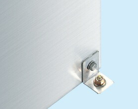 【ポイント5倍】【直送品】 サカエ ステンレス保管ユニット用オプション床固定金具 SU-FK2 (644631) 【送料別】