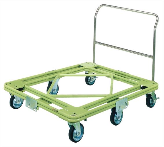 【ポイント5倍】【直送品】 サカエ 自在移動回転台車(超重量型・取手付) RH-2TG (218727) 【大型】
