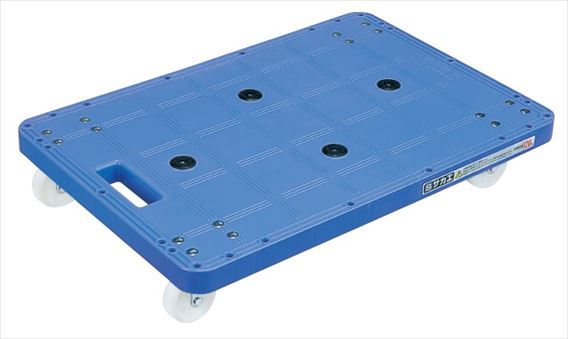 【ポイント10倍】【直送品】 サカエ 樹脂台車 SC-450NKB (211554) 【特大・送料別】