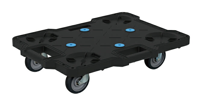【ポイント5倍】【直送品】 サカエ サカエキャリー(サイレントエラストマー車仕様) SCR-B400SEKBK (212421) 【特大・送料別】