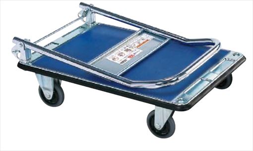 【直送品】 サカエ スチールハンドカー(取手折りタタミ式) SDA-NSH (215117) 【特大・送料別】|道具屋さん店