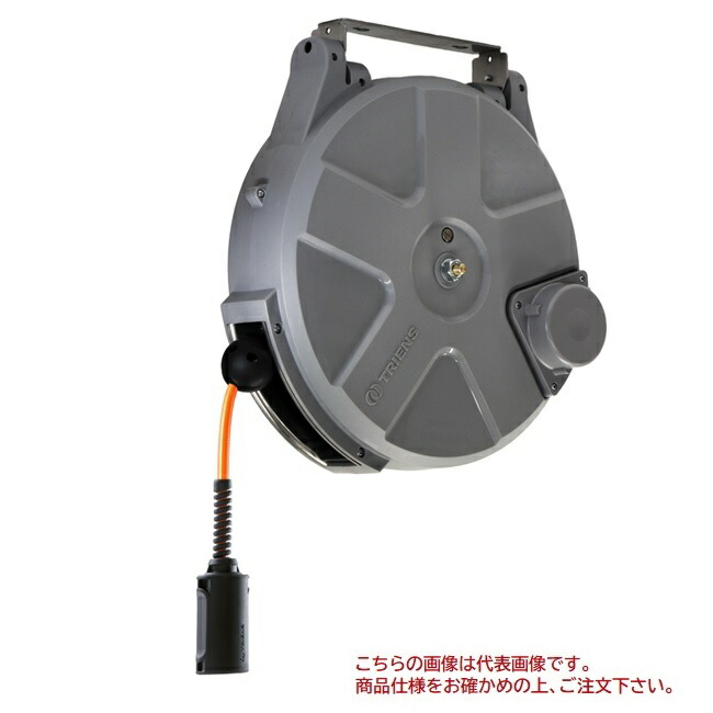 【ポイント5倍】【直送品】 三協リール (TRIENS) スローモーションエアホースリール 8.0×10m SHM-310BSLOW