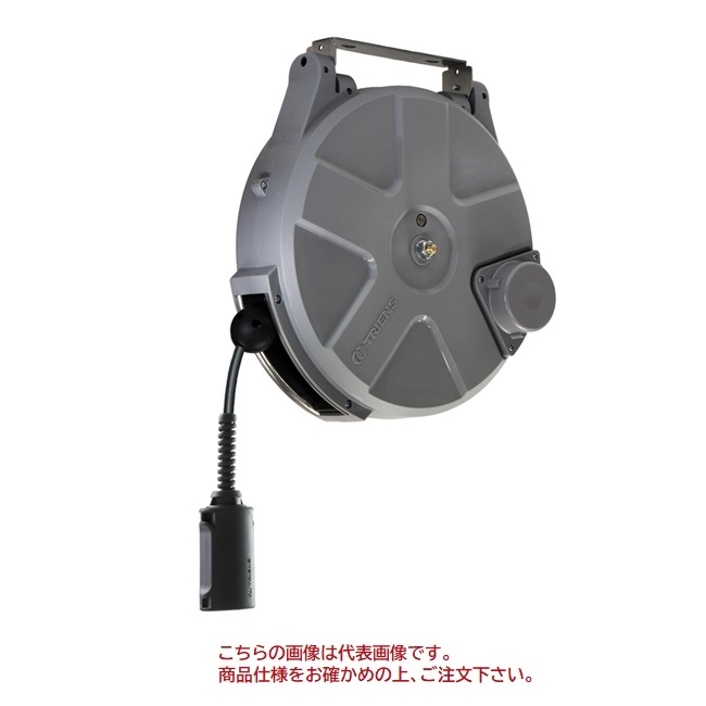 【ポイント5倍】【直送品】 三協リール (TRIENS) スローモーション耐火花性ソフトエアホースリール 8.0×15m SHM-315SBSLOW