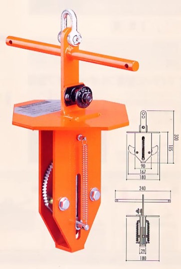 送関込 【直送品】 イーグル・クランプ 鋼板水平つり用クランプ VAF-1