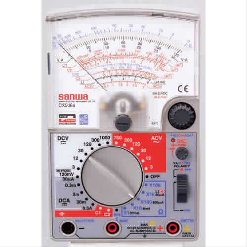 三和電気計器 (SANWA) アナログマルチテスタ CX506a (373)