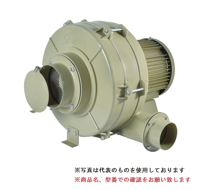 【尖んがり5倍】【直送品】 SDG (昭和電機) 電動送風機 多段続きもの(U印字機) U75-H3-R313