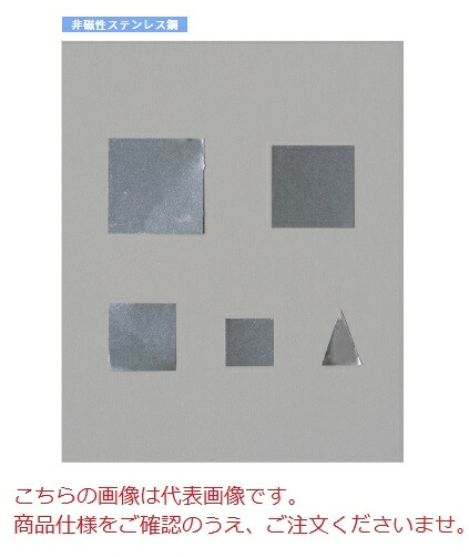 【ポイント5倍】【直送品】 【分銅】 板状分銅（微小質量：非磁性ステンレス） F1PS-06M F1級相当分銅