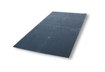 【直送品】 篠田天然ゴム スーパーストロングマット 10mm×1m×2m 【大型】