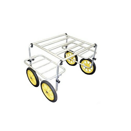 【ポイント10倍】【直送品】 シンセイ 収穫台車 TC4504AL ノーパンクタイヤ 《運搬車》 【大型】