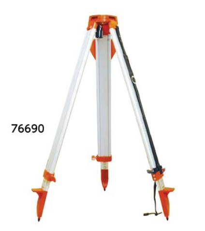【尖んがり10倍】【直送品】 シンワ測定 三脚架 水平脚頭式 76690 【大型】