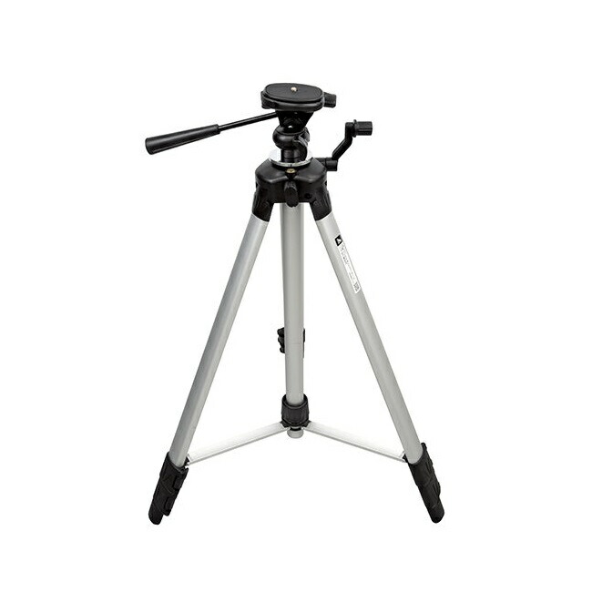 【ポイント10倍】【直送品】 シンワ測定 三脚 ハンドル式エレベーター E 1/4\"ねじ雲台付 76953