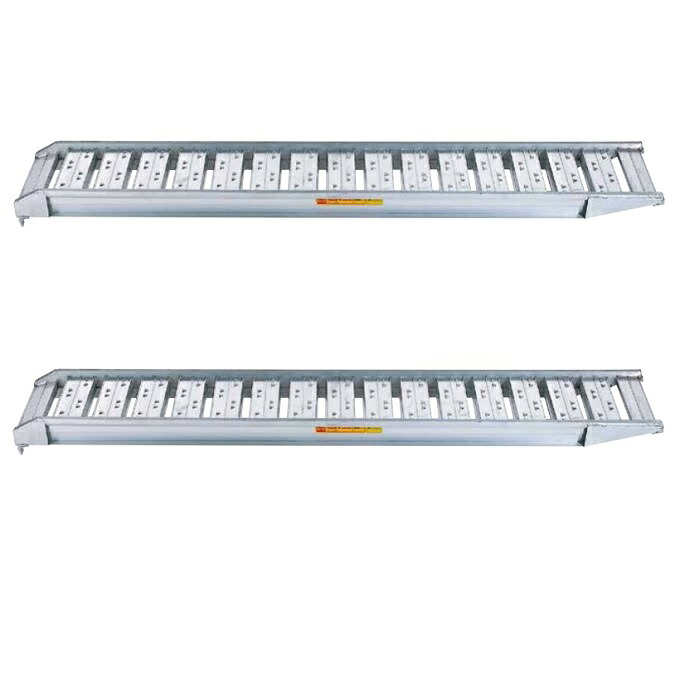 【ポイント10倍】【直送品】 昭和ブリッジ アルミブリッジ (ツメタイプ) SBA-360-40-4.0 (4.0ｔ/2本セット) 【大型】｜道具屋さん店