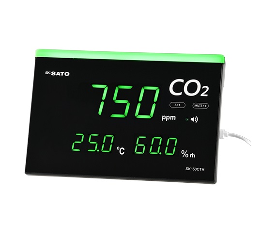 【ポイント10倍】佐藤計量器製作所 快適ナビ CO2モニター SK-50CTH (No.1737-00)