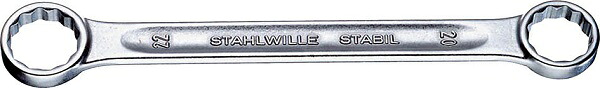 【ポイント10倍】STAHLWILLE(スタビレー) ストレートメガネレンチ 21-12X13 (41051213)