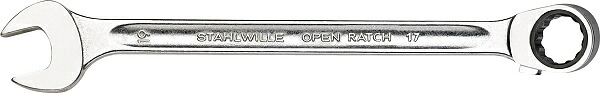 【ポイント5倍】STAHLWILLE(スタビレー) ラチェットコンビネーションレンチ 17-10 (41171010)