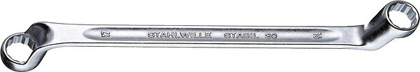 【ポイント10倍】STAHLWILLE(スタビレー) メガネレンチ 75° 20A-1/2X9/16 (41443234)