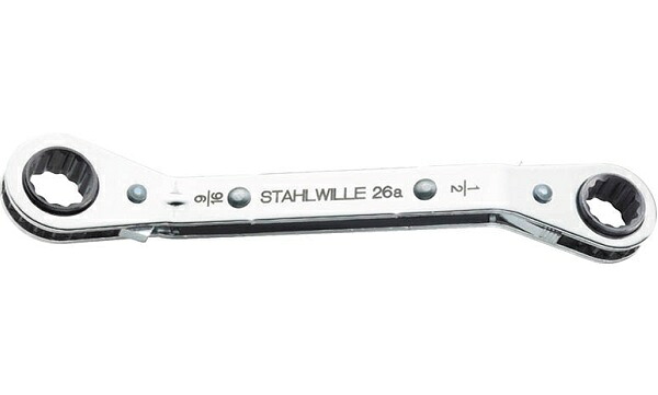 STAHLWILLE(スタビレー) ラチェットメガネ 26A-1/4X5/16 (41551620)