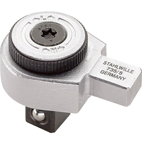 STAHLWILLE(スタビレー) トルクレンチ差替上端(ラチェット) 735/5 (58250005)
