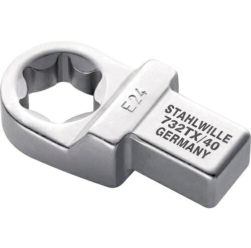 【尖んがり5倍】STAHLWILLE(スタビレー) トルクレンチ差替頂点 732TX/40-E20 (58294020) 花・ガーデン・DIY-DIY・工具-ドライバー
