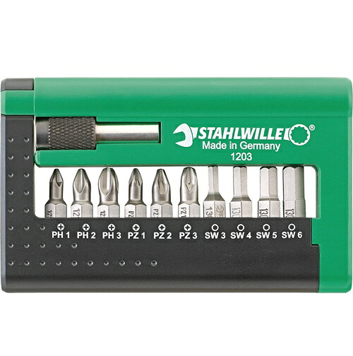【ポイント10倍】STAHLWILLE(スタビレー) ビットセット 1203 (96080115)|道具屋さん店