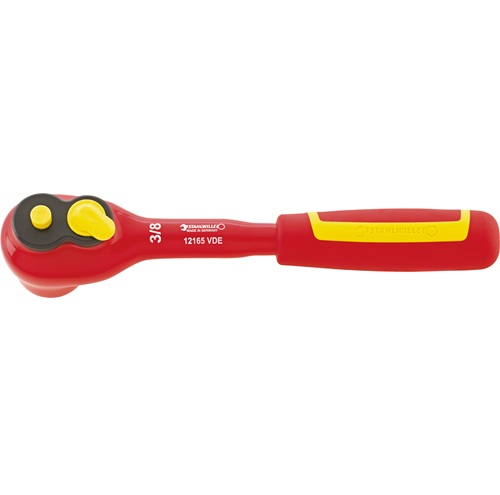 STAHLWILLE(スタビレー) 絶縁ラチェットハンドル 12165VDE (12430001)|道具屋さん店