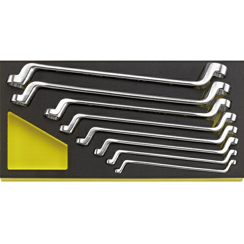 【ポイント5倍】STAHLWILLE(スタビレー) メガネレンチセット TCS 20/8 6X7-19X22 MM MF (96830356)|道具屋さん店