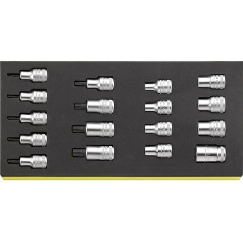 STAHLWILLE(スタビレー) ヘクスローブソケットセット TCS 50TX/54TX/17 (96838763)