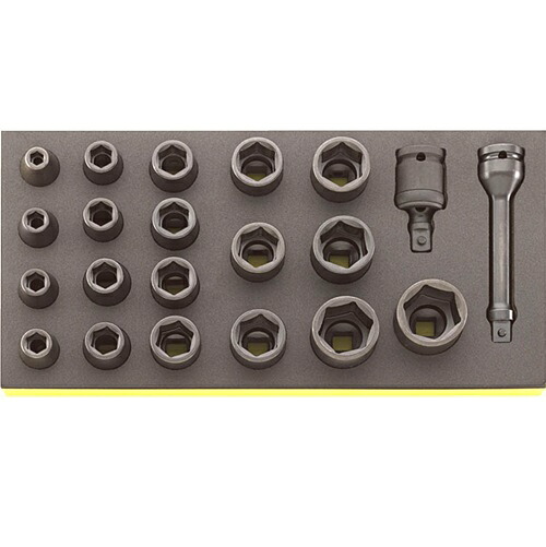 STAHLWILLE(スタビレー) インパクトソケットセット TCS 50IMP/19/2 (96838791)