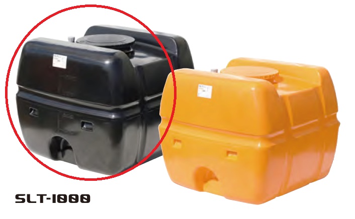 【直送品】 スイコー スーパーローリータンク SLT-1000 (黒) (SLT-1000-BK) 【大型】