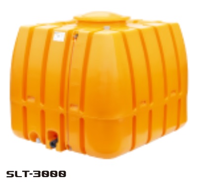 【直送品】 スイコー スーパーローリータンク SLT-3000 (オレンジ色) (SLT-3000-O) 【大型】