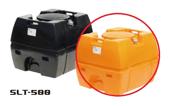 【尖んがり10倍】【直送品】 スイコー スーパーローリータンク SLT-500 (オレンジ色) (SLT-500-O) 【大型】