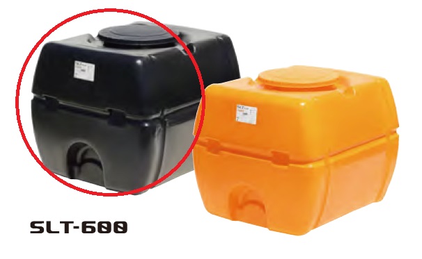 【直送品】 スイコー スーパーローリータンク SLT-600 (黒) (SLT-600-BK) 【大型】