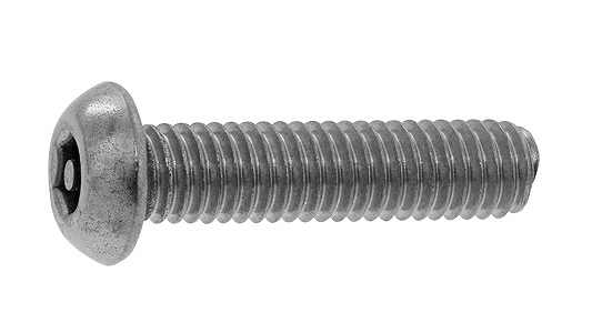 SUNCO ステンレス(303､304､XM7等) TRF　ピン六角・ボタン小ねじ 【1個入】 D21SUSﾋﾟﾝ6ｶｸ･ﾎﾞﾀﾝｺ 12x30