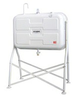 【尖んがり10倍】【直送品】 サンダイヤ 油絵の具貯蔵タンク 耐震強化因子型（1G相応う）貯蔵タンク 490型 KS2-490VJ1 《総有併設向け》 【送りとどける押さえる品】 【大型】