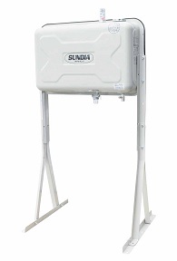 【尖んがり10倍】【直送品】 サンダイヤ 油絵の具貯蔵タンク 90型貯蔵タンク ハイレッグタイプ KS5-090HE 【送りとどける押さえる品】 【大型】