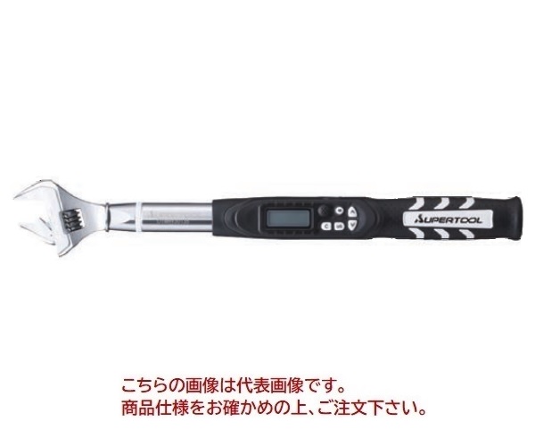 【ポイント10倍】【直送品】 スーパーツール デジタルトルクレンチ (ケーブル式)モンキタイプ DTMW30085|道具屋さん店