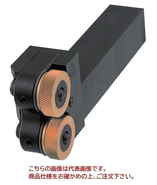 【ポイント5倍】【直送品】 スーパーツール 転造ローレットホルダーE型(キワ加工アヤ目用) KH2E20
