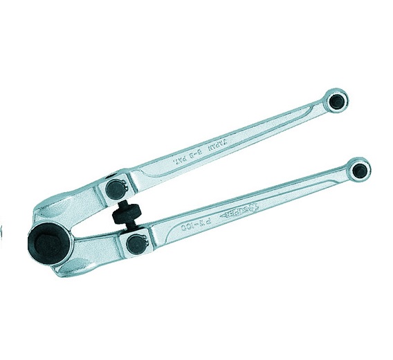 【尖んがり10倍】【直送品】 スーパーツール ピン鍵 PW100