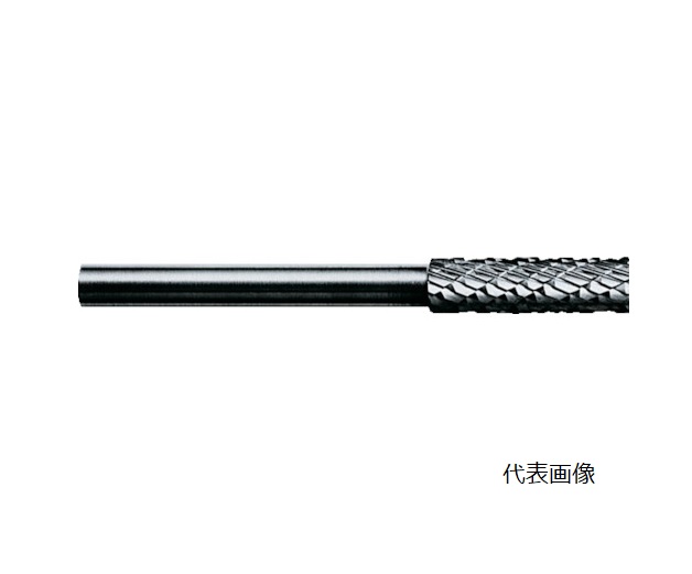 【直送品】 スーパーツール 超硬バーシャンク径3ミリ(円筒型)シングルカット(刃径：4.0) SB1D01S