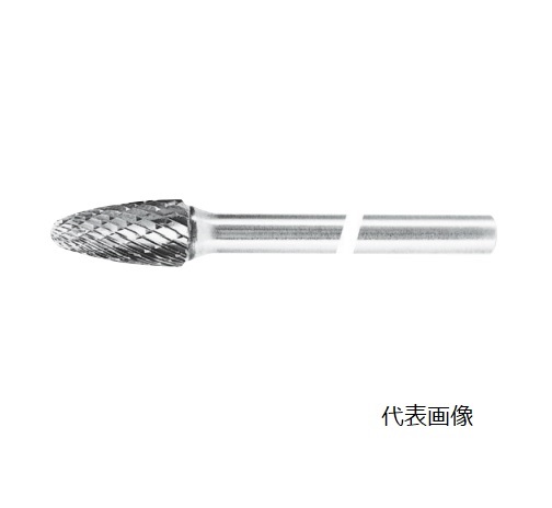 【尖んがり5倍】【直送品】 スーパーツール 超硬バーミドルシャンク(シャンク長：80MM) SB3C05M