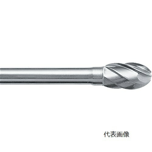 【尖んがり5倍】【直送品】 スーパーツール 超硬バーシャンク径6粍(卵型)軽銀撥ねのける(刃径：16.0) SB6C03SA