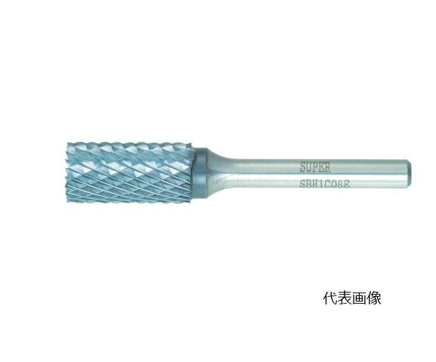 【ポイント5倍】【直送品】 スーパーツール 超硬バー(ハードタイプ)重切削用 SBH1C06E