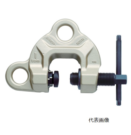 【ポイント5倍】【直送品】 スーパーツール スクリューカムクランプ(ダブル・アイ型)ツイストカム式 SDC2S
