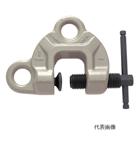 【尖んがり5倍】【直送品】 スーパーツール スクリューカムクランプ(ダブル・アイ型)広々とした印字機 SDC3WN