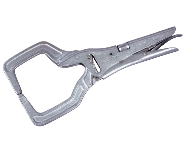 【直送品】 スーパーツール グリッププライヤ ワイドマウスタイプ SG325C
