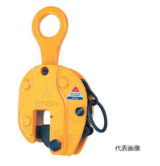 【ポイント5倍】【直送品】 スーパーツール 立吊クランプ ロックハンドル式 細目仕様 SVC0.5HN|道具屋さん店