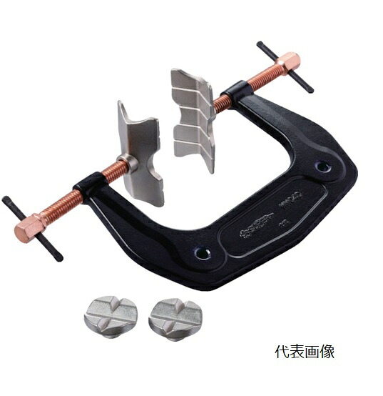 【尖んがり10倍】【直送品】 スーパーツール 溶接用マルチクランプ ディープタイプ WMC4D