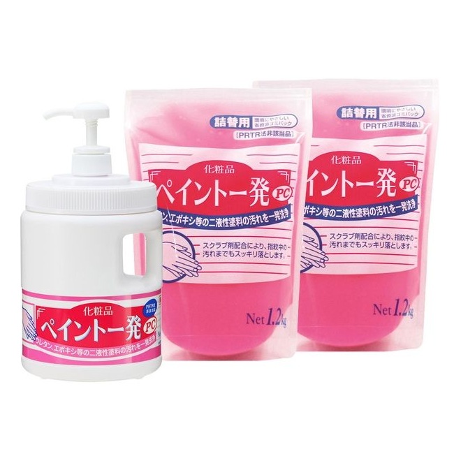 【ポイント10倍】【直送品】 鈴木油脂工業 SYK ペイント一発PC 3セット (本体×1+詰替×2) S-2325